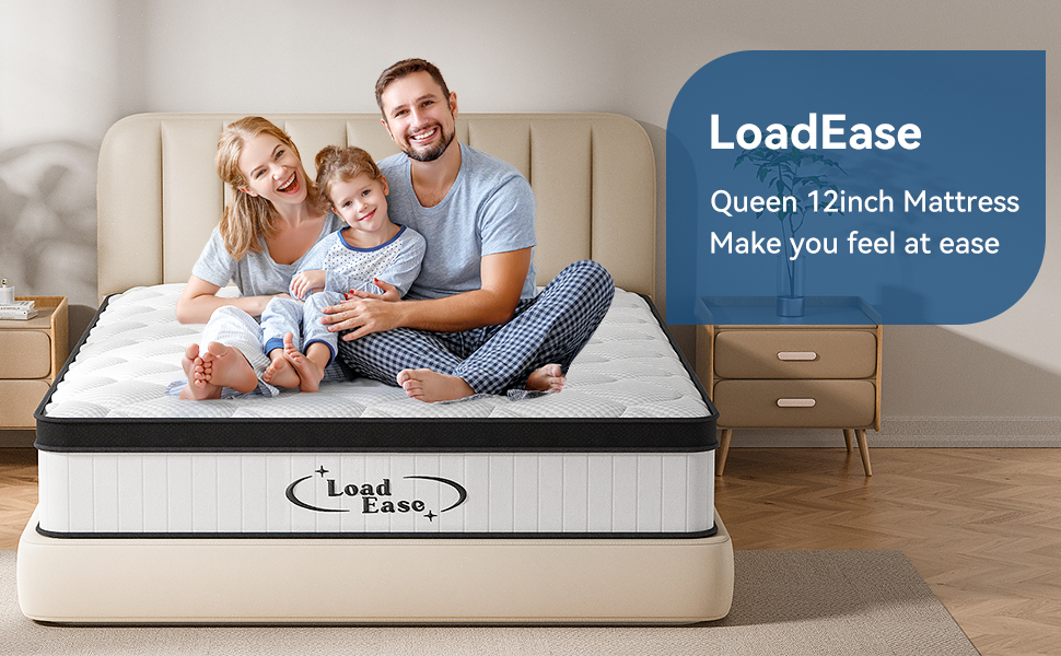 masyama3Sliver Queen(英)＆Stasis(LB:英) Amazon.com: LoadEase Mattress Queen Size, 12 Inch Queen Hybrid
